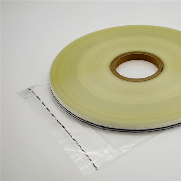 Uudelleen suljettava pussin tiivistysnauha